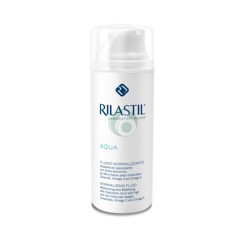 RILASTIL AQUA - FLUIDO NORMALIZZANTE IDRATANTE E OPACIZZANTE, 50ML
