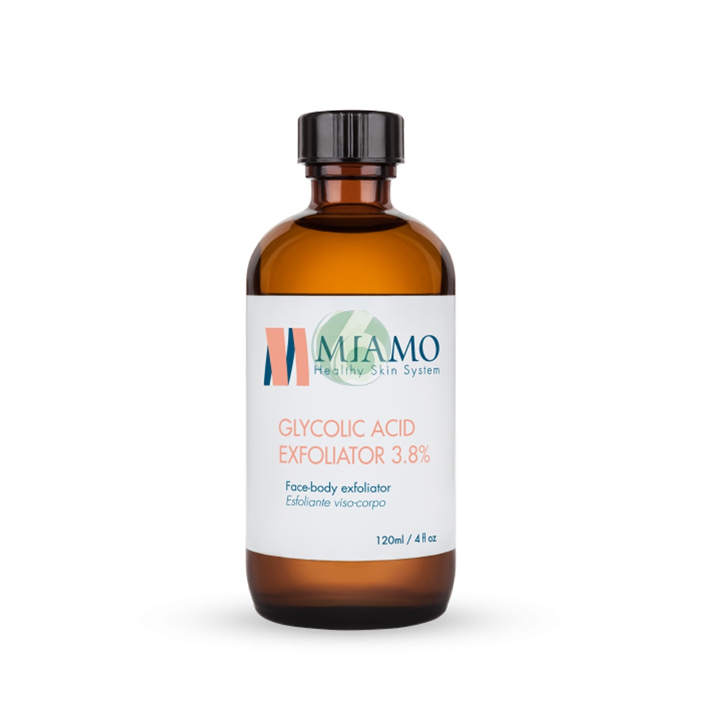 MIAMO GLYCOLIC ACID EXFOLIATOR 3.8% ESFOLIANTE VISO CORPO, 120ML