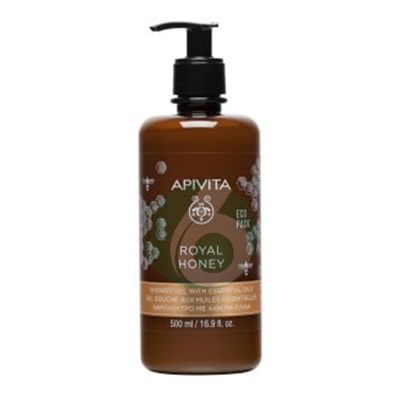 APIVITA ROYAL HONEY - GEL DOCCIA CREMOSO CON OLI ESSENZIALI & MIELE, 500ML