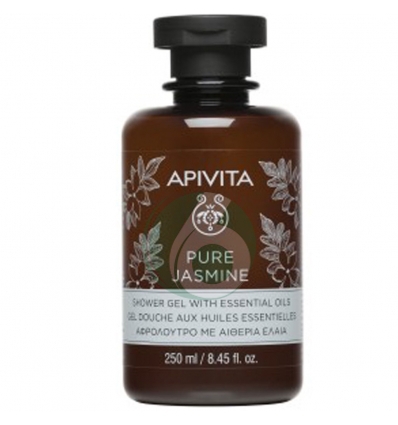 APIVITA PURE JASMINE - GEL DOCCIA CON OLI ESSENZIALI & GELSOMINO, 250ML