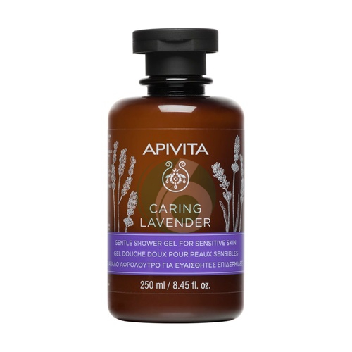 APIVITA CARING LAVENDER - GEL DOCCIA DELICATO PELLI SENSIBILI CON LAVANDA, 250ML
