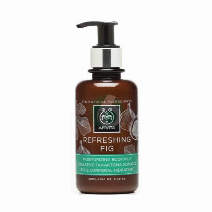 Apivita Refreshing Fig Moisturizing Body Milk 200ml