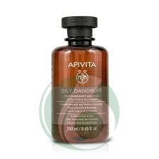 APIVITA CAPELLI - SHAMPOO FORFORA GRASSA SALICE BIANCO & PROPOLI, 250ML