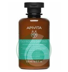 APIVITA CAPELLI - SHAMPOO EQUILIBRANTE CUTE GRASSA E PUNTE SECCHE, 250ML