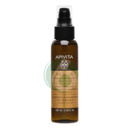 APIVITA RESCUE HAIR OIL WITH ARGAN OIL AND OLIVE 150ML