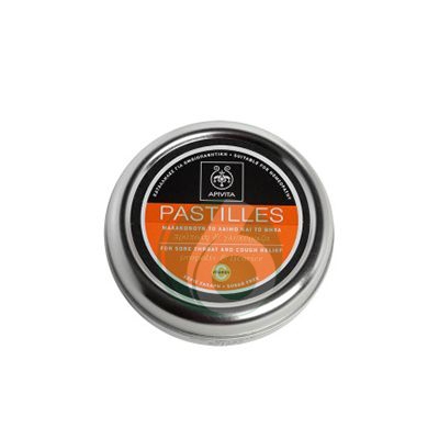 APIVITA Pastilles - Pastiglie per mal di gola e tosse con liquirizia e propoli,