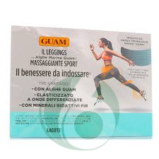 GUAM LEGGINS MASSAGGIANTE SPORT ANTICELLULITE, TAGLIA L/XL 46-50, 1 PEZZO