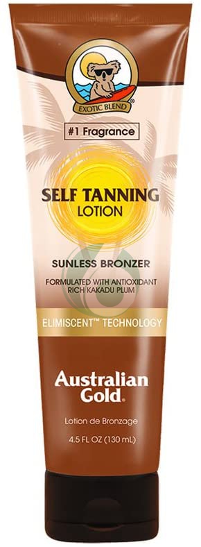 Australian Gold Self Tanning Lotion Sunless Bronzer 133ml
