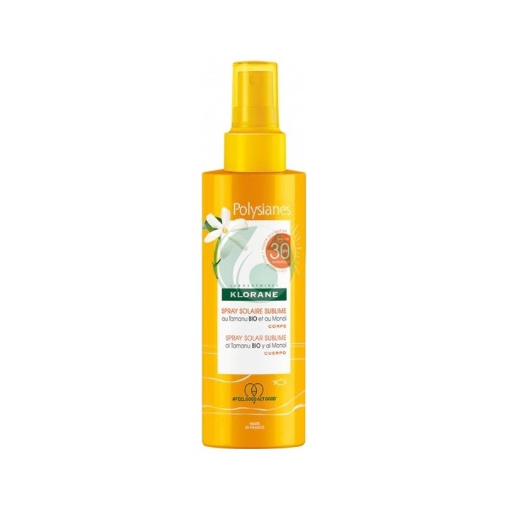 KLORANE POLYSIANES - SPRAY SOLARE SUBLIME SPF30 PROTEZIONE CORPO, 200ML