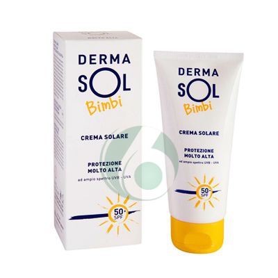 DERMASOL BIMBI - CREMA SOLARE PROTEZIONE MOLTO ALTA SPF50+, 100ML
