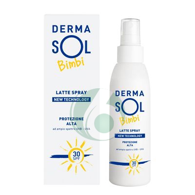 DERMASOL BIMBI - LATTE SPRAY SPF30 PROTEZIONE ALTA, 125ML
