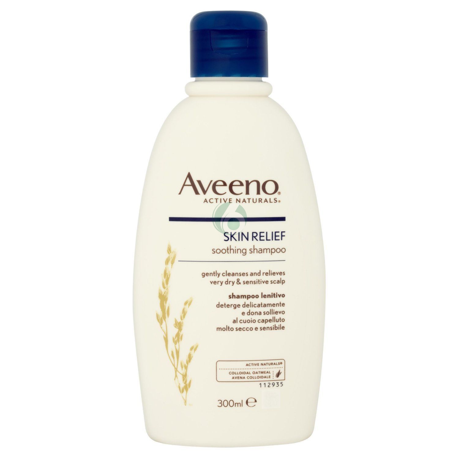 Aveeno Skin Relief Shampoo Lenitivo New Look 300mL