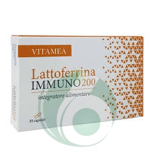 BIOPHILIA VITAMEA - LATTOFERRINA IMMUNO 200 INTEGRATORE ALIMENTARE, 30 CAPSULE
