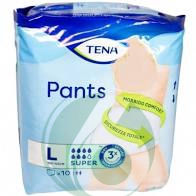 ESSITY ITALY PANNOLONE PULL UP TENA PANTS SUPER TAGLIA LARGE 10 PEZZI