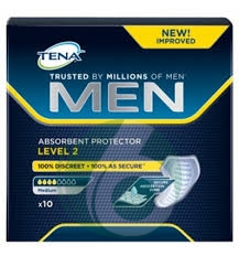 ESSITY ITALY PANNOLONE SAGOMATO TENA MEN LEVEL 2 10 PEZZI