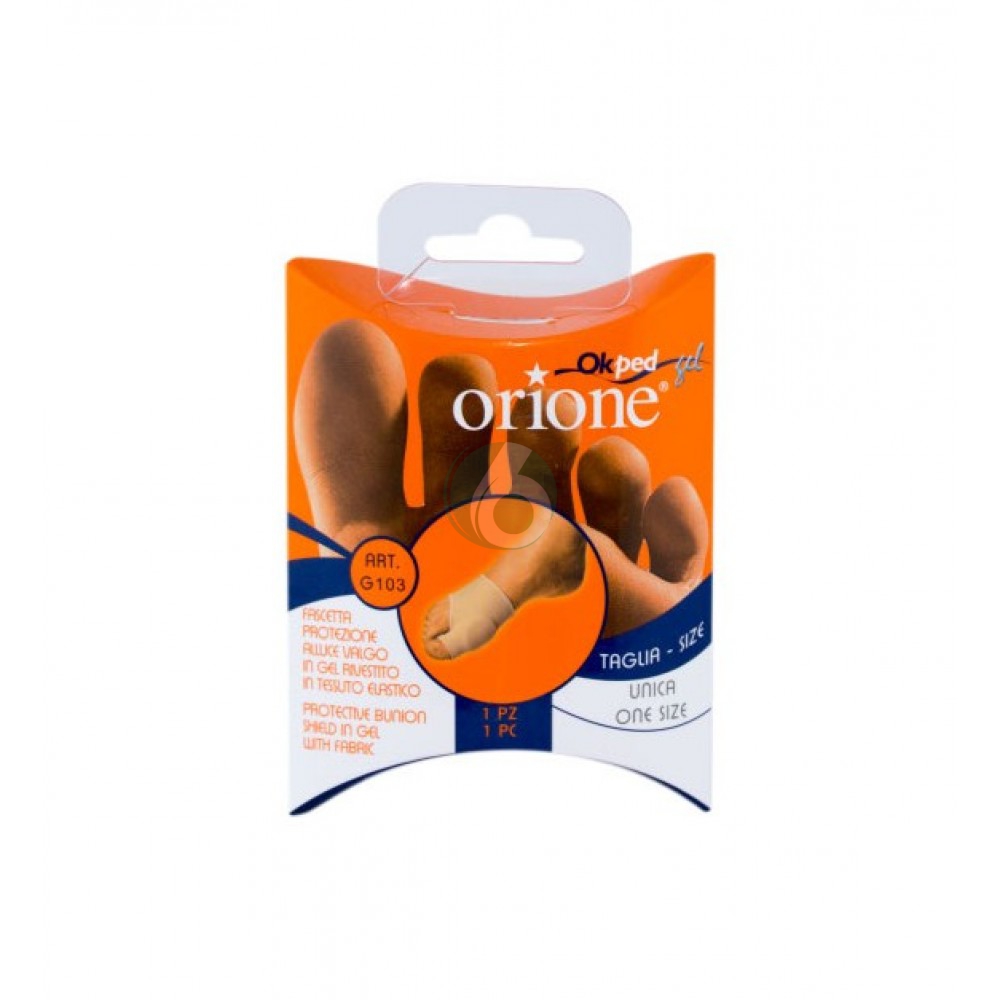FASCETTA ALLUCE GEL POLIMERO MISURA UNICA 1 PEZZO  ORIONE OK PED G103