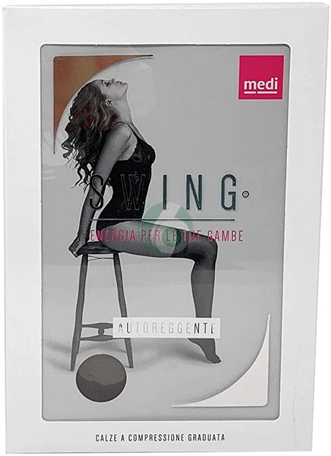 MEDI SWING - AUTOREGGENTE 18 MMHG COLORE NERO TAGLIA 3