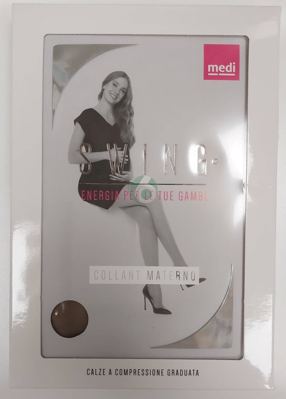 MEDI CALZE PREVENTIVE- COLLANT MATERNO 18MMHG  NATURAL TAGLIA 2