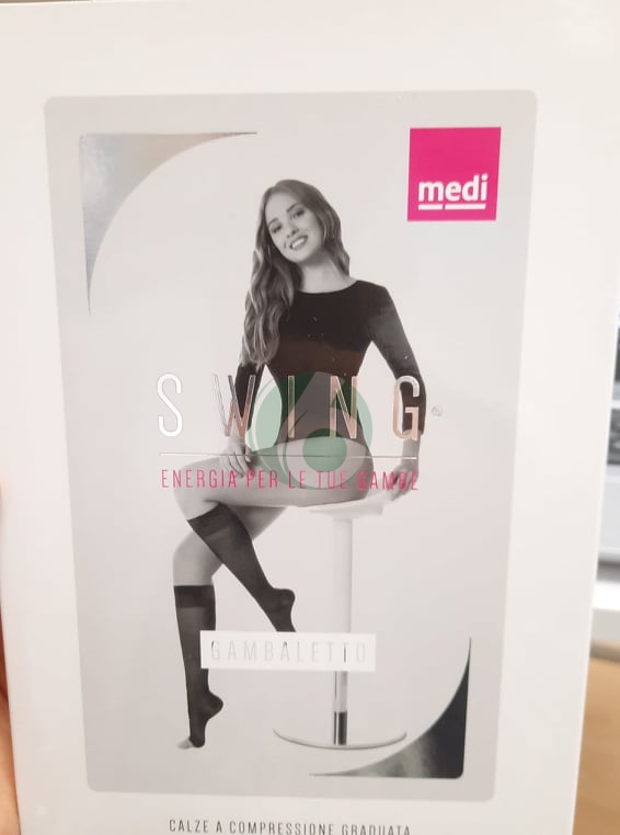 MEDI GAMBALETTO DONNA 14MMHG  P.APERTA MIS.1 NATURALE