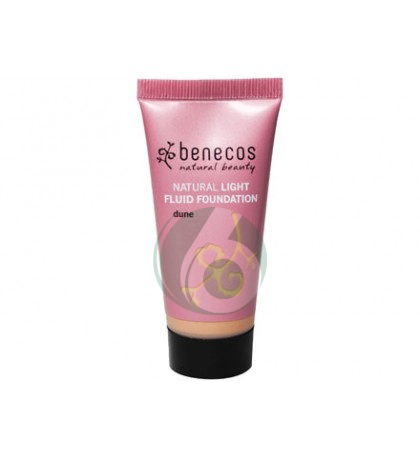BENECOS NATURAL LIGHT FLUID FOUNDATION FONDOTINTA FLUIDO COLORE DUNA 30 ML