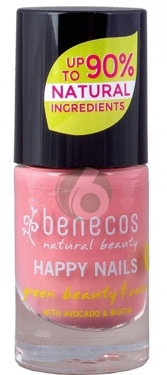 BENECOS HAPPY NAILS SMALTO UNGHIE - COLORE BUBBLE GUM, 5ML