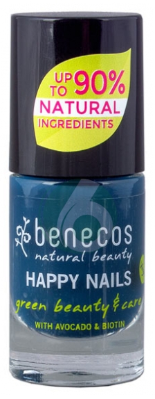 BENECOS HAPPY NAILS SMALTO UNGHIE - COLORE NORDIC BLUE, 5ML