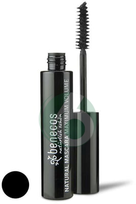 BENECOS MASCARA NATURALE MAXIMUM VOLUME COLORE NERO 8 ML
