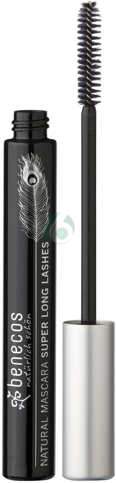BENECOS NATURAL MASCARA SUPER LONG LASHES CARBON BLACK, 8ML