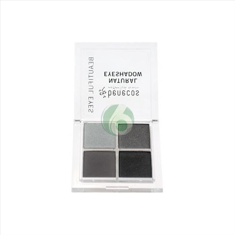 BENECOS NATURAL EYESHADOW PALETTE CON 4 OMBRETTI COLORE SMOKEY EYES 003