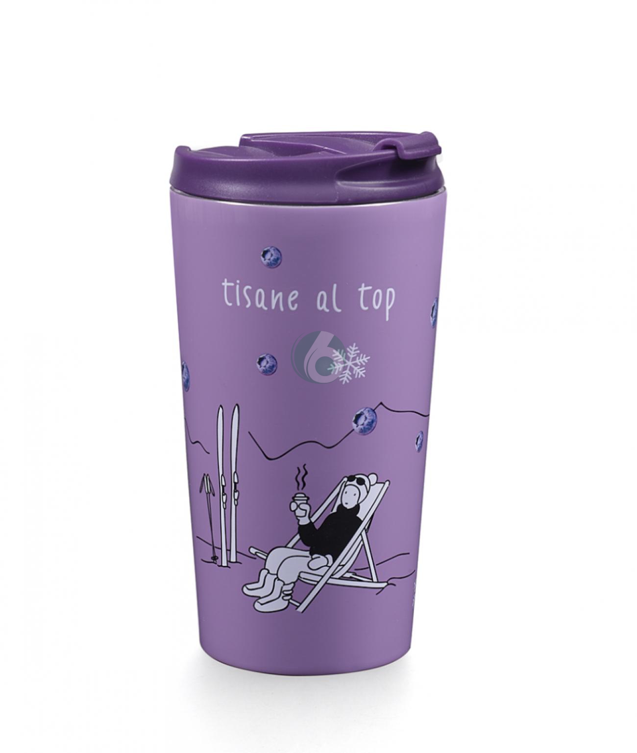 NEAVITA URBAN MUG - TAZZA THERMOS VIAGGIO MONTAGNA, 380ML