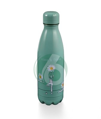 NEAVITA 4EVER BOTTLE - BOTTIGLIA THERMOS IN ACCIAIO MEDITAZIONE DA 500ML