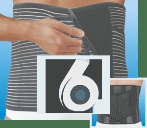 CLIA ORTHO CINTURA LOMBARE STECCATA TAGLIA L