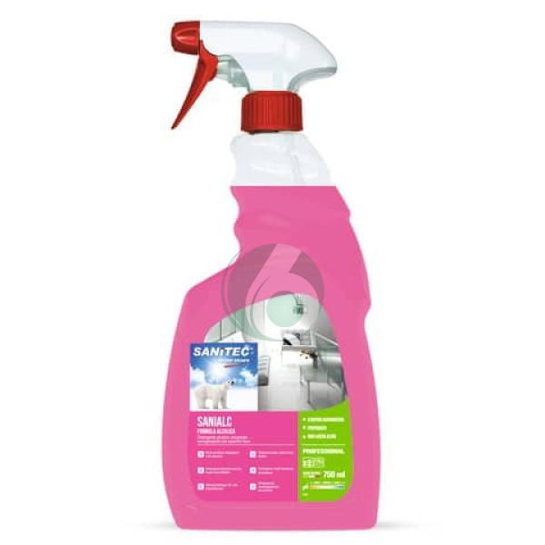 DETERGENTE MULTISUPERFICIE SANITEC SANIALC 750 ml