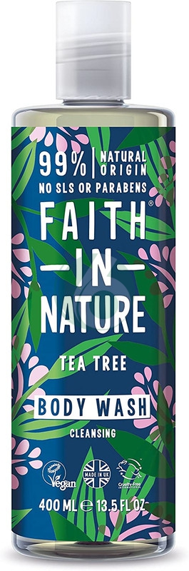 FAITH IN NATURE TEA TREE BODY WASH 400ml