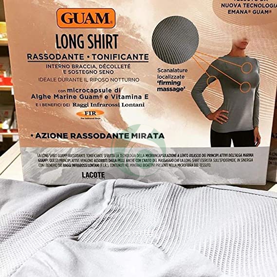 GUAM- LONG SHIRT RASSODANTE TONIFICANTE TAGLIA S