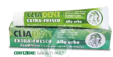 BUDETTA FARMA CLIADENT DENTIFRICIO EXTRA FRESCO ALLE ERBE 75 ML