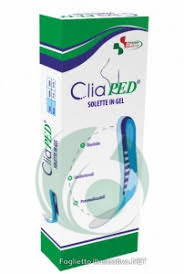 BUDETTA FARMA CLIAPED SOLETTA IN GEL UOMO 2 PEZZI