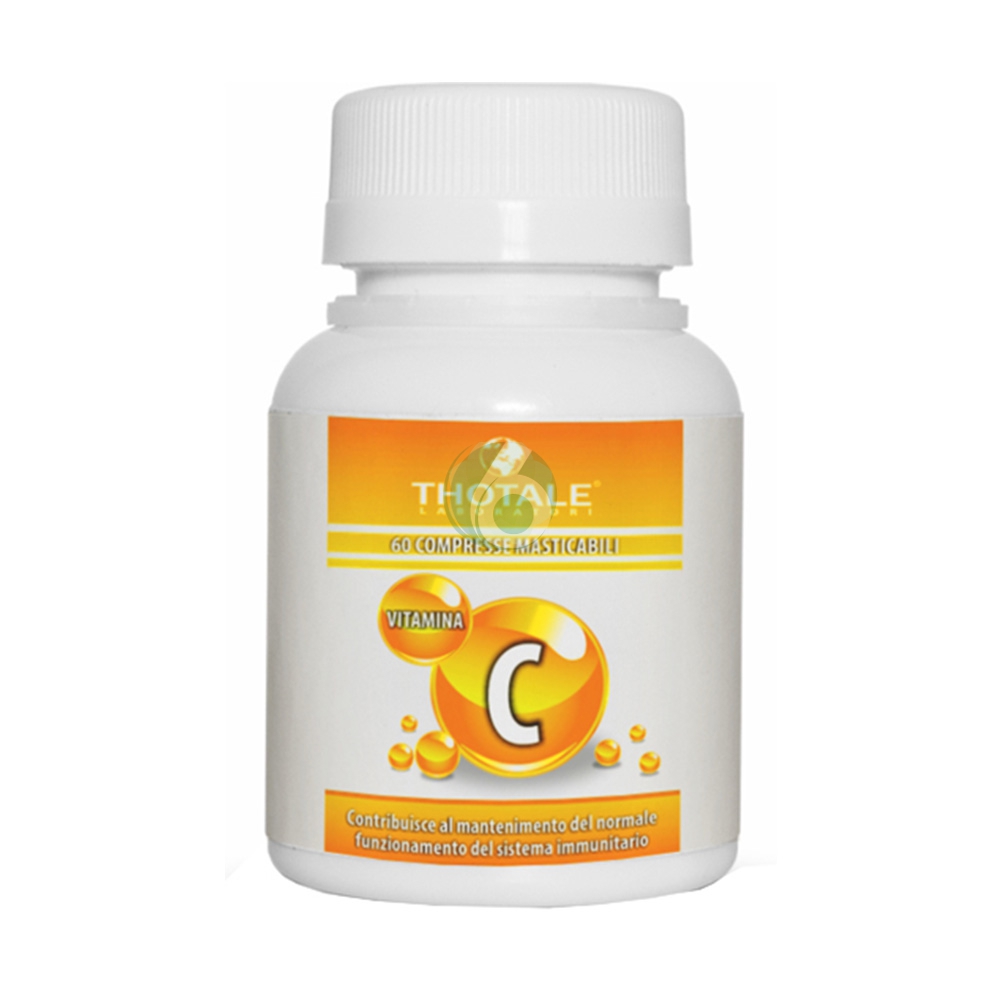 THOTALE - VITAMINA C INTEGRATORE ALIMENTARE, 60 COMPRESSE