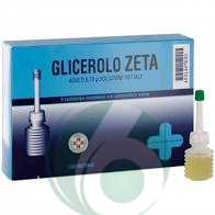 Glicerolo Zeta Adulti 6,75 G Soluzione Rettale 6 Contenitori Monodose Con Camomilla E Malva