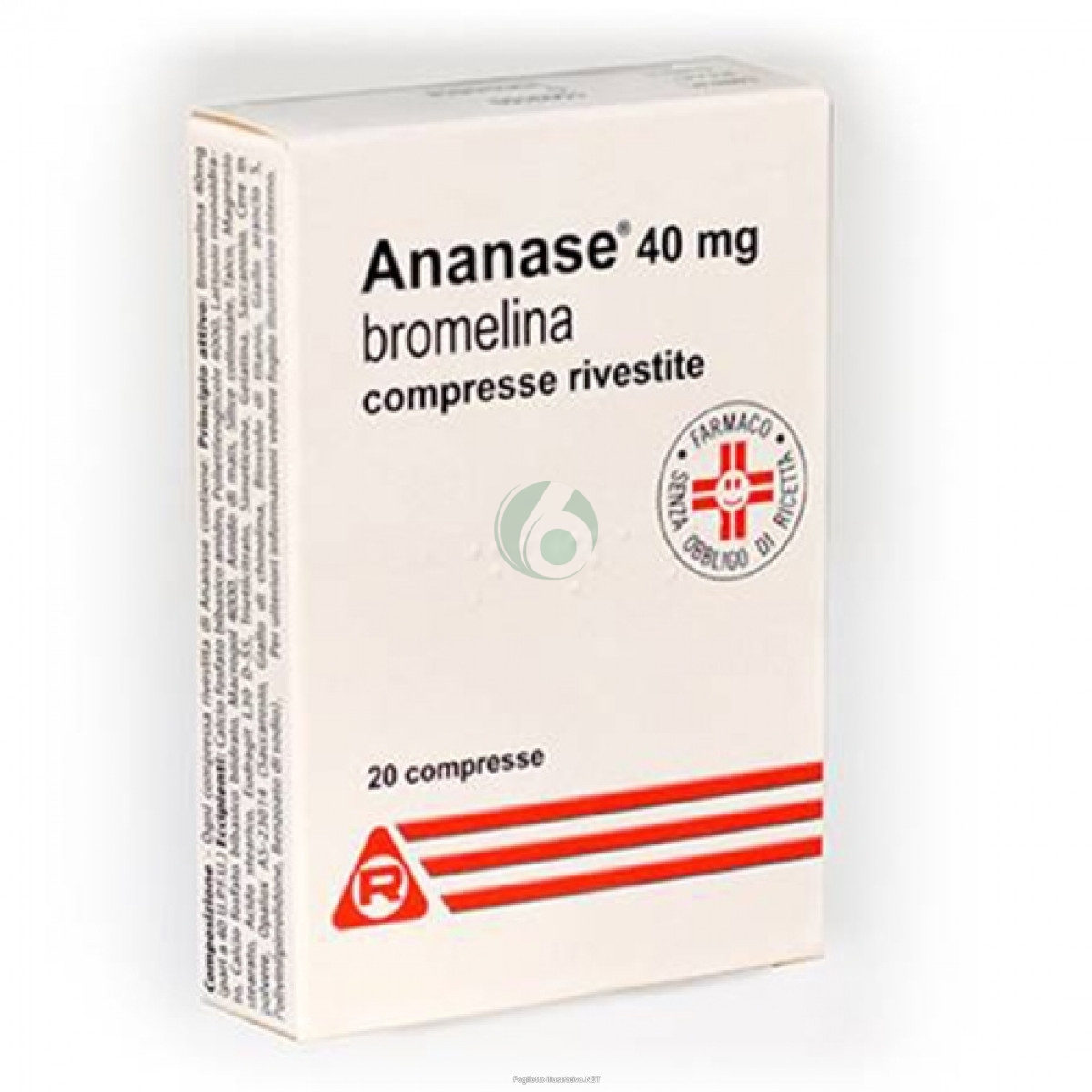 Ananase 40Mg Compresse Rivestite, 20 Compresse Rivestite