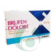 Brufen Dolore 40 Mg Granulato 12 Bustine In Carta/Al/Pe