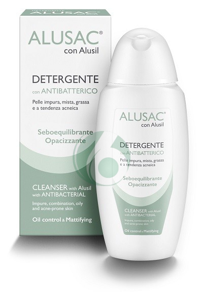 Skinius Alusac con alusil Detergente Regolarizzante con antibatterico 125 Ml