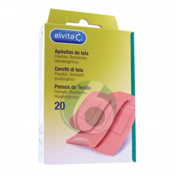 ALVITA CEROTTI DI TELA 20PEZZI