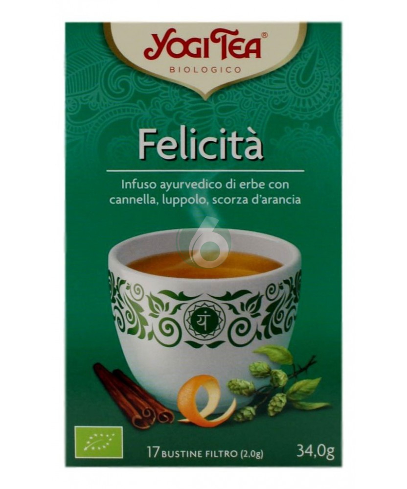 YOGI TEA FELICIT INFUSO AYURVEDICO DI ERBE 17 BUSTINE DA 2 G