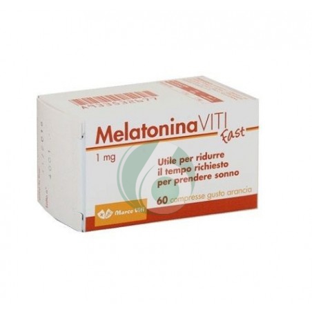 Marco Viti Farmaceutici Melatonina Viti Fast 1 Mg 60 Compresse