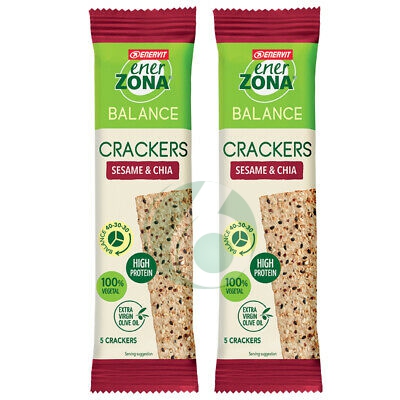 Enervit Enerzona Crackers Sesame & Chia 25 G