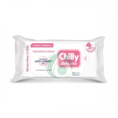 CHILLY SALVIETTINE INTIME DELICATO pH 5, 12 SALVIETTE