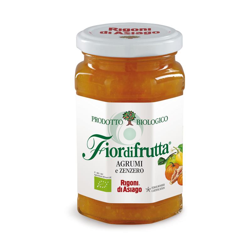 FIOR DI FRUTTA RIGONI AGRUMI E ZENZERO 260 G