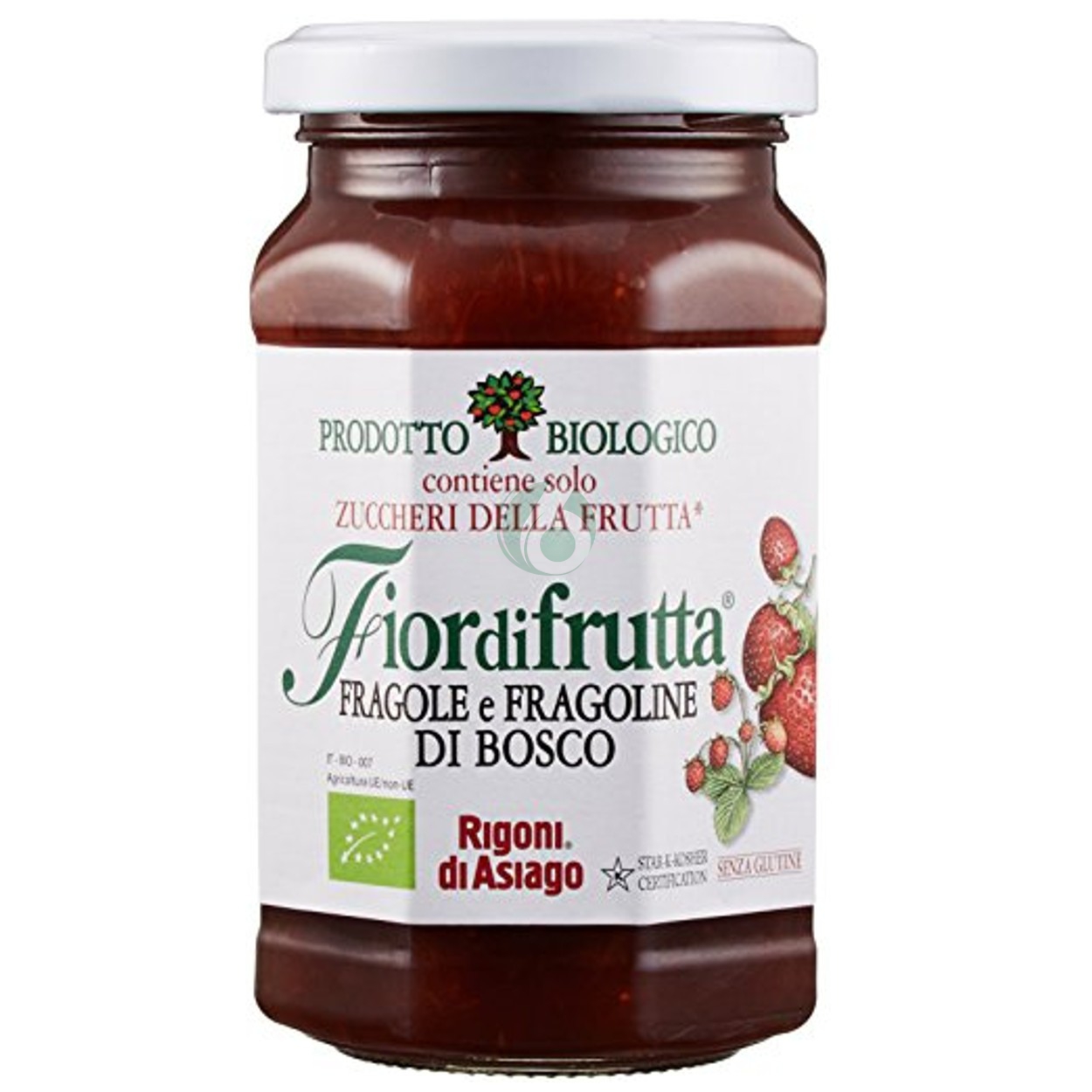 FIOR DI FRUTTA RIGONI FRAGOLE E FRAGOLINE DI BOSCO 250 G