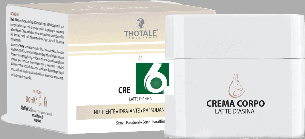 THOTALE crema corpo latte d'asina 200ml
